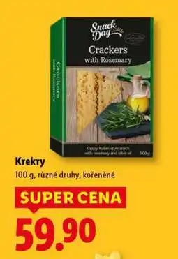 Lidl Krekry nabídka