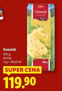 Lidl EMENTÁL nabídka