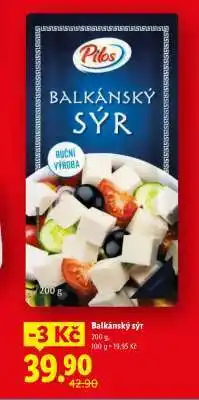Lidl Balkánský sýr nabídka