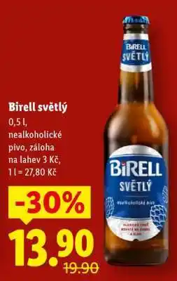 Lidl Birell světlý nabídka
