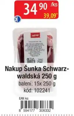 Qanto Nakup Šunka Schwarz- waldská nabídka