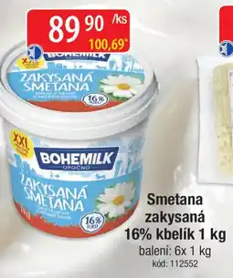 Qanto Smetana zakysaná 16% kbelík nabídka