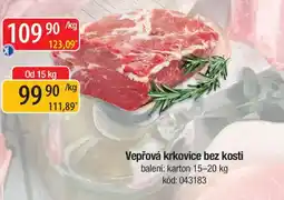 Qanto Vepřová krkovice bez kosti nabídka