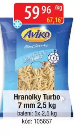 Qanto Aviko Hranolky Turbo 7 mm nabídka