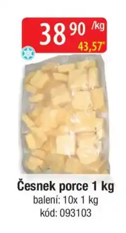 Qanto Česnek porce nabídka