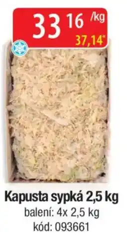 Qanto Kapusta sypká nabídka