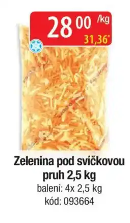 Qanto Zelenina pod svíčkovou pruh nabídka