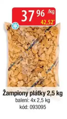 Qanto Žampiony plátky nabídka