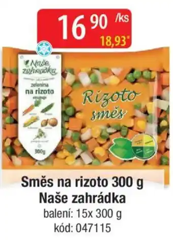 Qanto Směs na rizoto Naše zahrádka nabídka