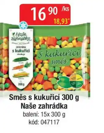 Qanto Směs s kukuřicí Naše zahrádka nabídka