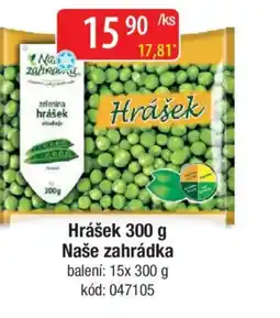 Qanto Hrášek Naše zahrádka nabídka