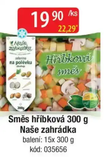 Qanto Směs hříbková Naše zahrádka nabídka
