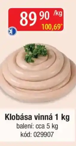 Qanto Klobása vinná nabídka