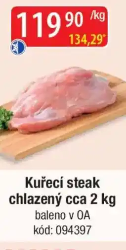 Qanto Kuřecí steak nabídka