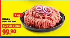Lidl Mělněné maso mix 100% nabídka