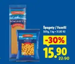 Lidl Špagety nabídka