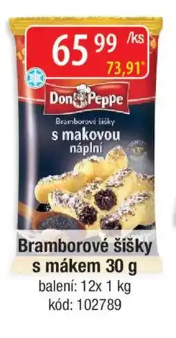 Qanto Don Peppe Bramborové šišky s mákem nabídka