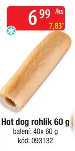 Qanto Hot dog rohlík nabídka