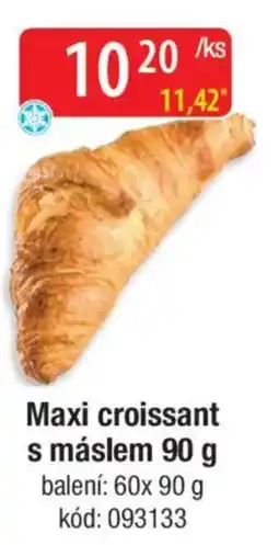 Qanto Maxi croissant s máslem nabídka