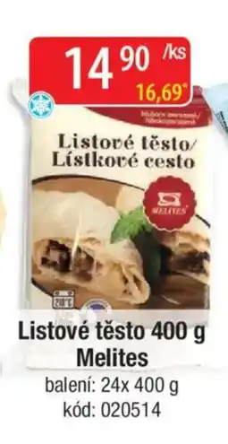 Qanto Listové těsto Melites nabídka