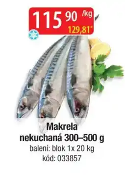 Qanto Makrela nekuchaná nabídka
