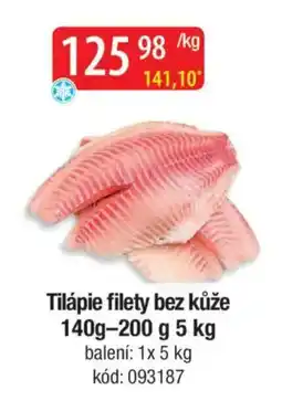 Qanto Tilápie filety bez kůže nabídka