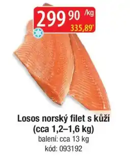 Qanto Losos norský filet s kůží nabídka
