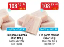 Qanto Filé porce mořská štika nabídka
