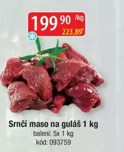 Qanto Srnčí maso na guláš nabídka
