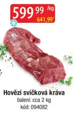 Qanto Hovězí svíčková kráva nabídka