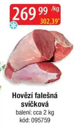 Qanto Hovězí falešná svíčková nabídka