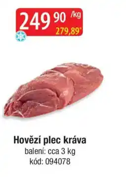 Qanto Hovězí plec kráva nabídka