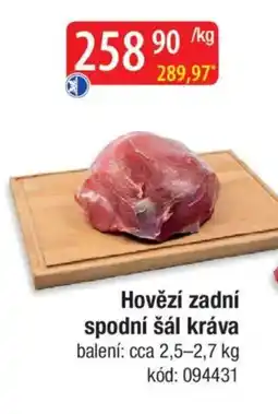 Qanto Hovězí zadní spodní šál kráva nabídka