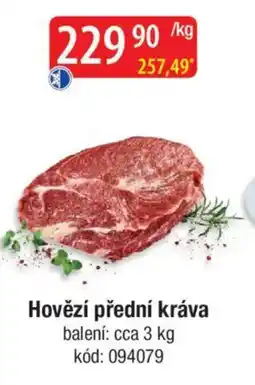 Qanto Hovězí přední kráva nabídka