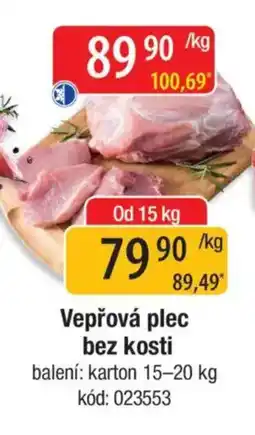 Qanto Vepřová plec bez kosti nabídka