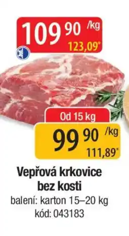 Qanto Vepřová krkovice bez kosti nabídka