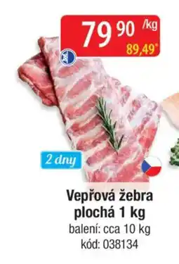 Qanto Vepřová žebra plochá nabídka