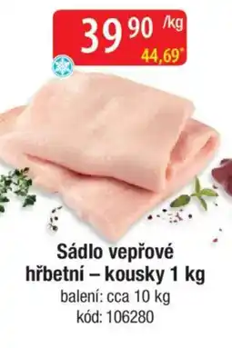 Qanto Sádlo vepřové hřbetní - kousky nabídka