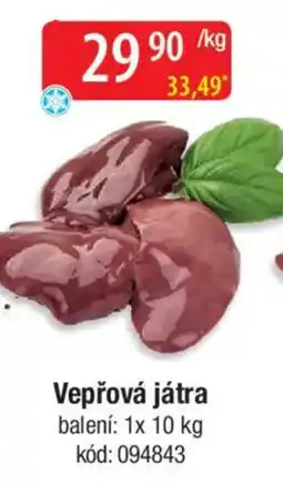 Qanto Vepřová játra nabídka