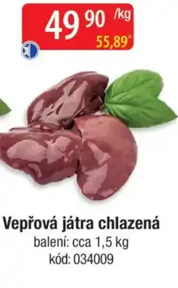 Qanto Vepřová játra chlazená nabídka