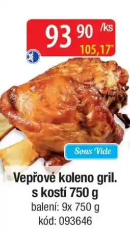 Qanto Vepřové koleno gril. s kostí nabídka