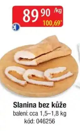 Qanto Slanina bez kůže nabídka