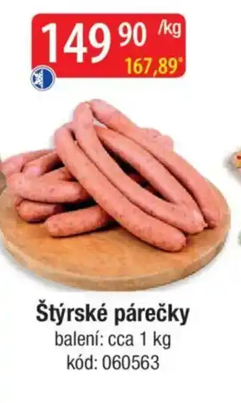 Qanto Štýrské párečky nabídka