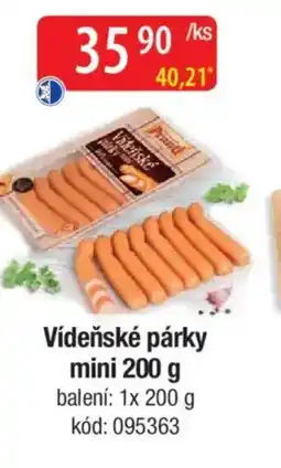 Qanto Vídeňské párky mini nabídka