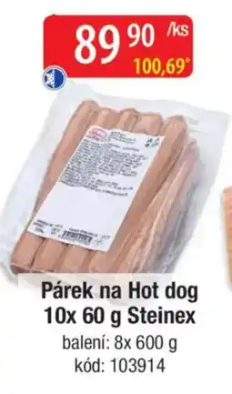 Qanto Párek na Hot dog Steinex nabídka
