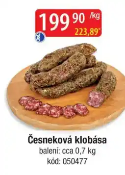 Qanto Česneková klobása nabídka
