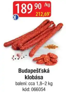 Qanto Budapešťská klobása nabídka
