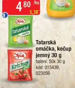 Qanto Spak Tatarská omáčka, kečup Spak jemný nabídka