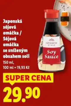 Lidl Japonská sójová omáčka nabídka