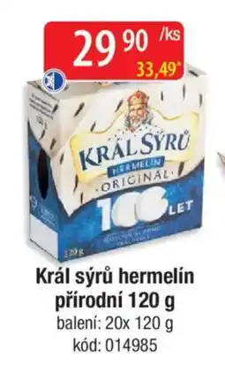 Qanto Král sýrů hermelín přírodní nabídka